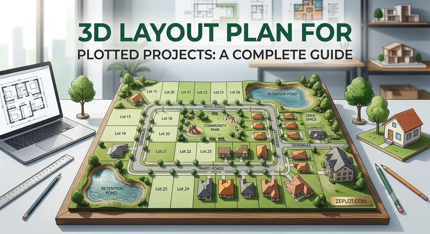 3D Layout Plan for Plotted Projects: A Complete Guide