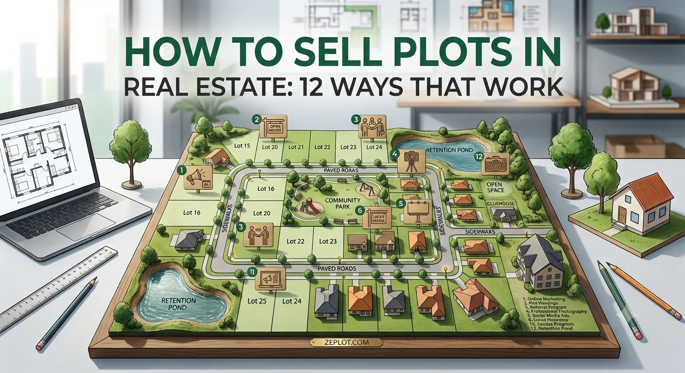 How to Sell Plots in Real Estate: 12 Ways That Work