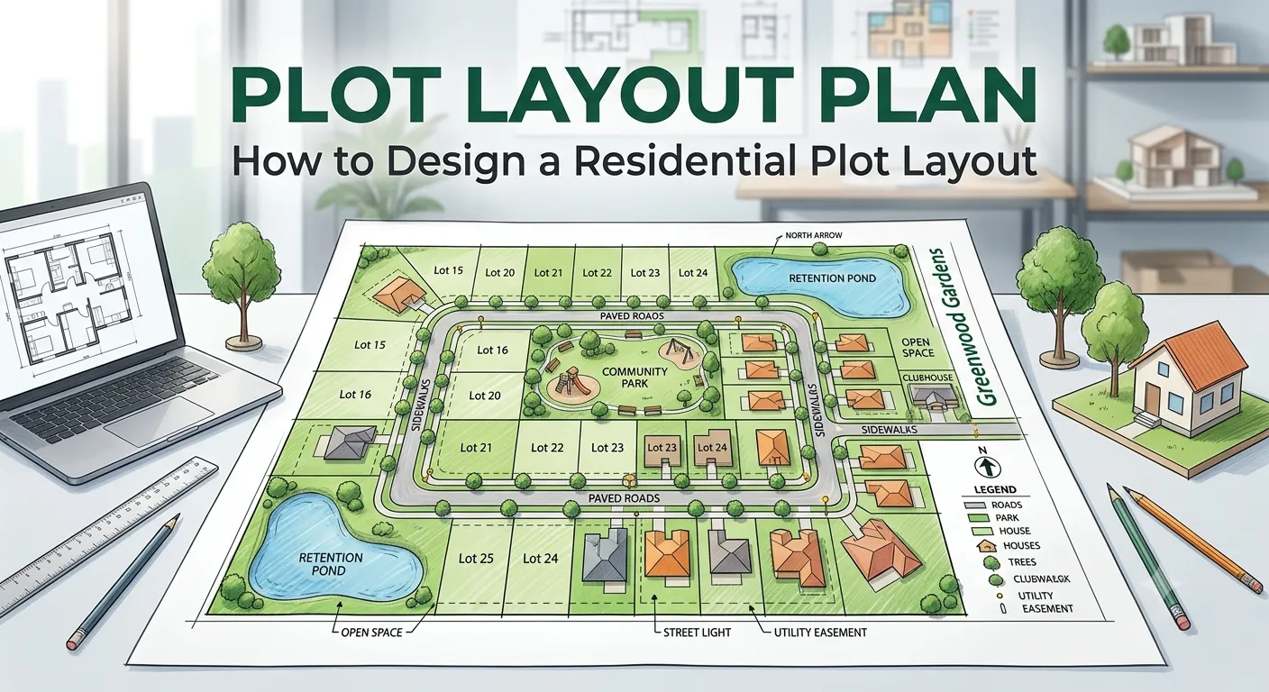 Plot Layout Plan: How to Design a Residential Plot Layout